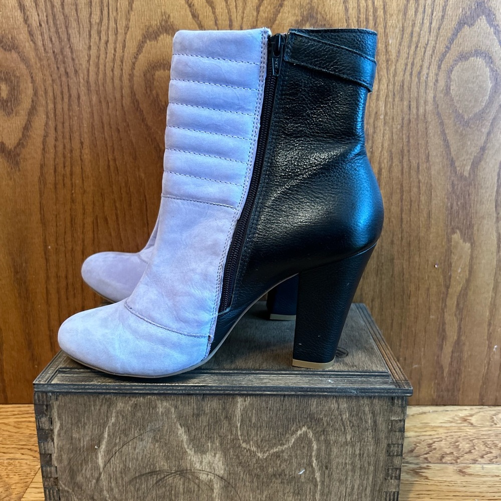 Two Toned Booties by Ciel Bleu